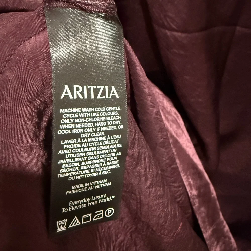 Babaton Satin Maxi Skirt in Cardamon Size 8 - Picture 4 of 7